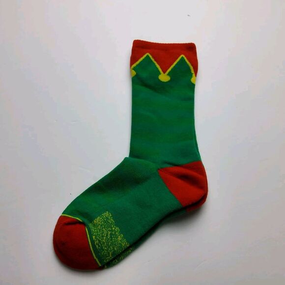 Voxx Life Stasis Neuro Socks Wellness Crew Elf Holiday Christmas Size S (W 4-7) - Picture 2 of 3